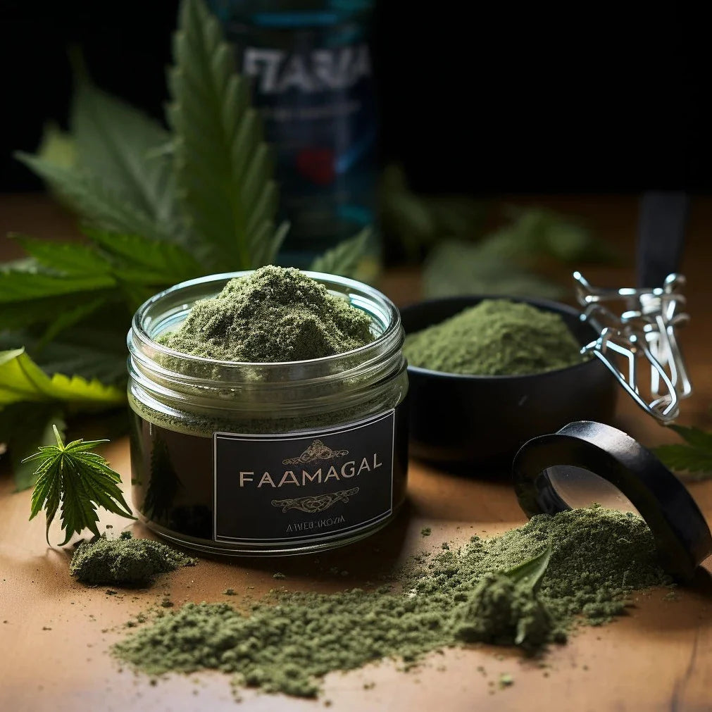 Bhang Powder convenient pack – pure cannabis sativa powder ready to use | Canavibe