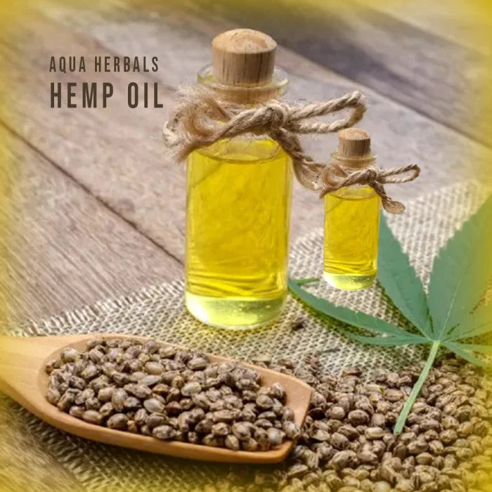 Hemp Seed Oil – pure nutrient-rich herbal oil with Omega-3 Omega-6 and essential vitamins | Canavibe