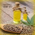 Hemp Seed Oil – pure nutrient-rich herbal oil with Omega-3 Omega-6 and essential vitamins | Canavibe