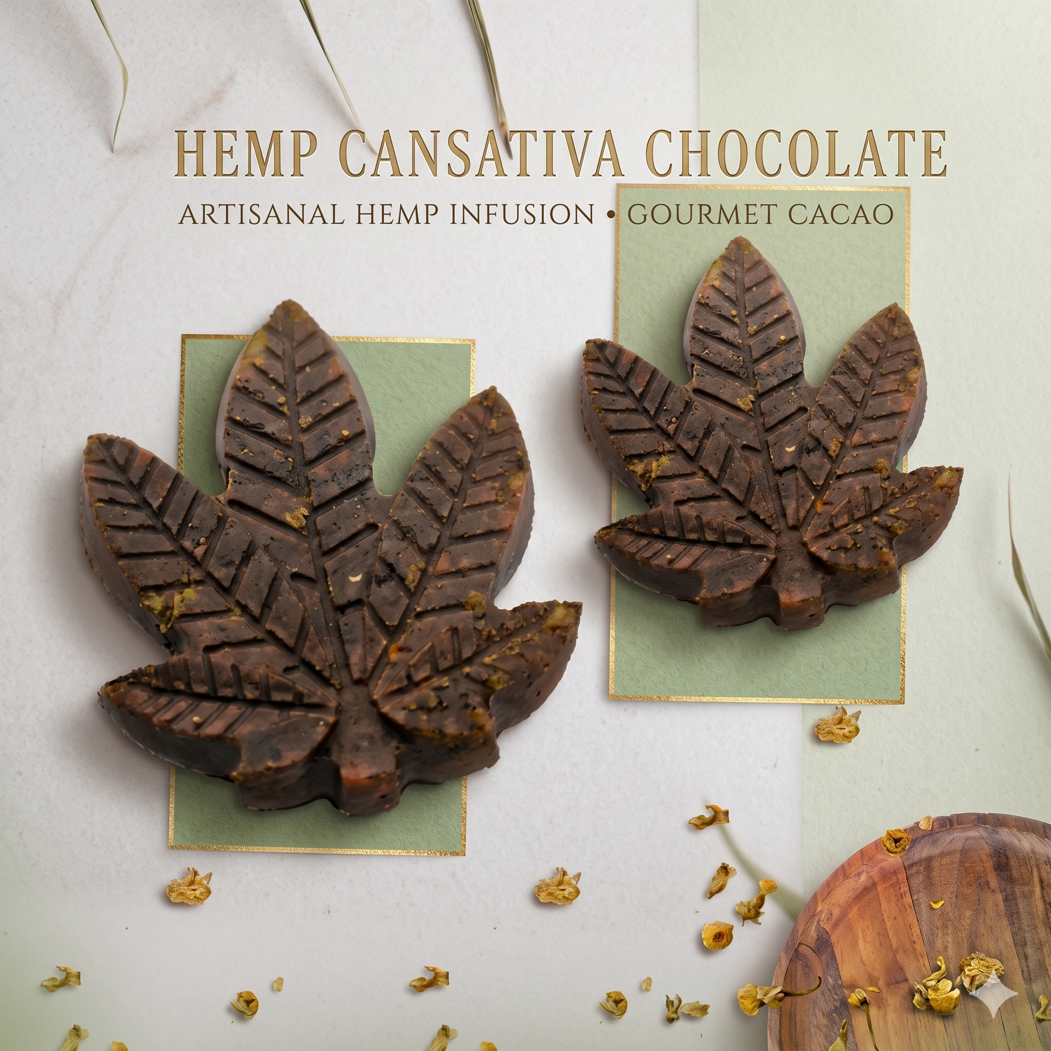 Bhang Chocolate Divine Delight – premium Vijaya-infused artisan chocolate bar | Canavibe