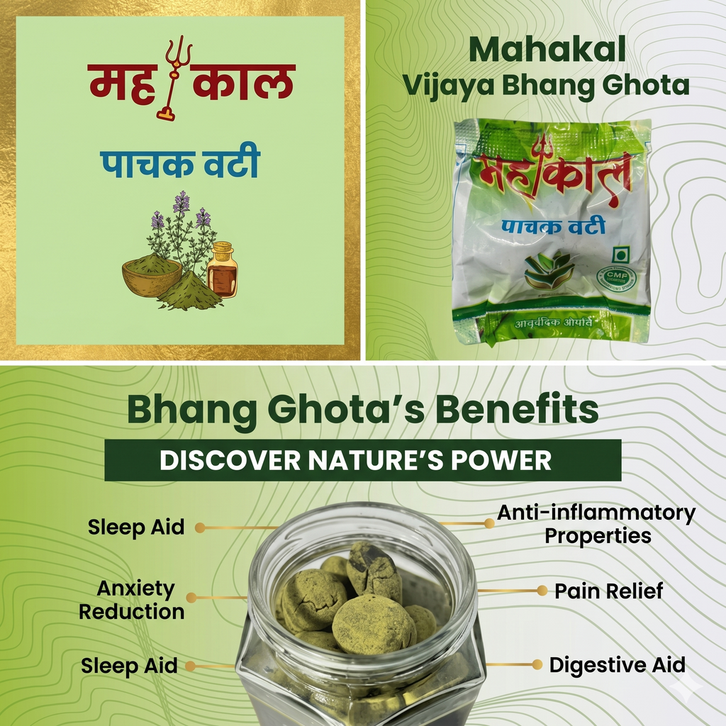 Canavibe Mahakal Herbal Ghota – Traditional Ayurvedic Herbal Supplement | Canavibe