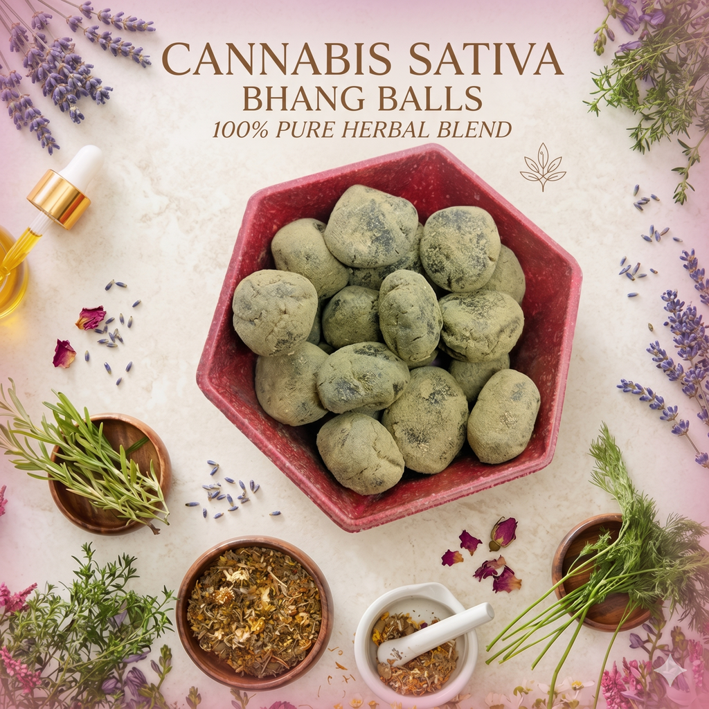 HempSativa Digestive Ball – Ayurvedic Vijaya bhang goli for gut health and digestion | Canavibe
