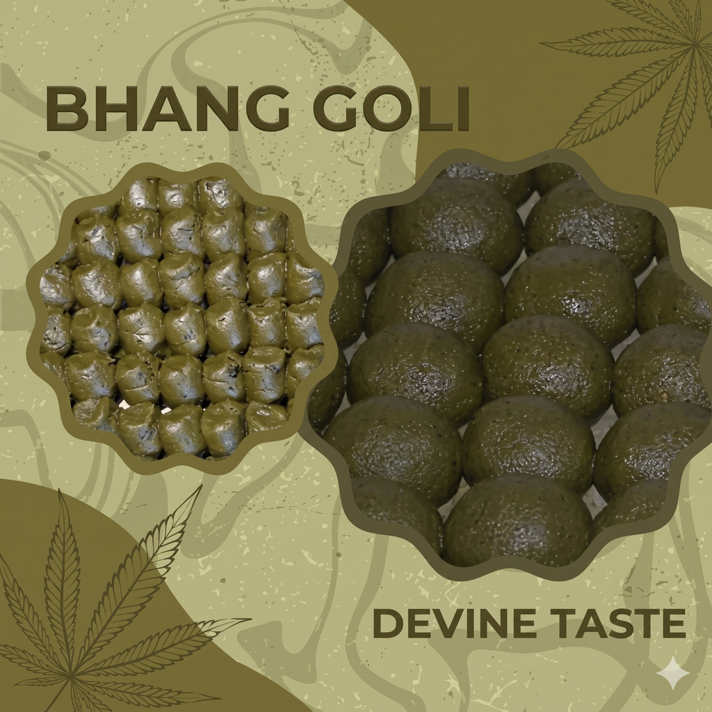 Bhang Goli Munakka – traditional bhang and raisin herbal balls for digestion and relaxation | Canavibe