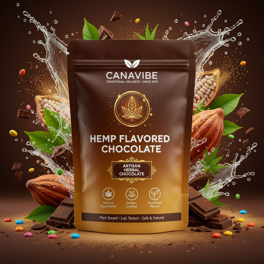 Hemp Flavoured Chocolate – Canavibe