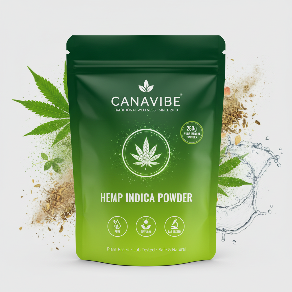 Hemp Indica Powder – Canavibe