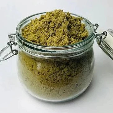 HempSativa Leaf Powder 200g pack – Ayurvedic nerve and bowel support herbal powder | Canavibe